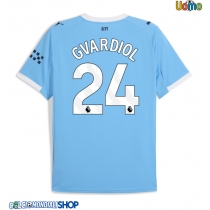 Maglie da calcio Manchester City Josko Gvardiol #24 Prima Maglia 2025-26 Manica Corta